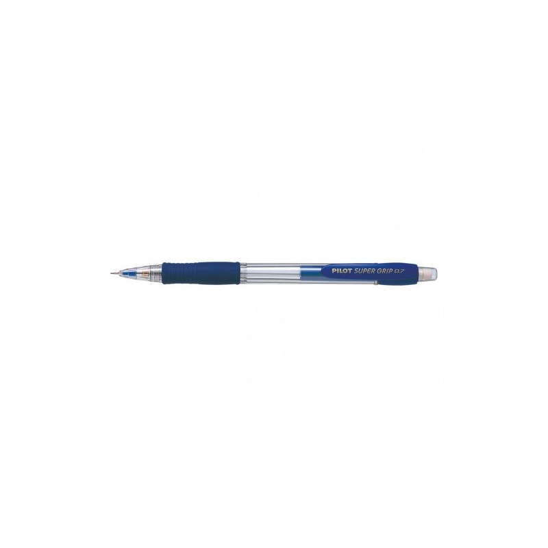 pilot portaminas supergrip h-187 supergrip cuerpo azul 0,7mm pilot h-187-sl-l