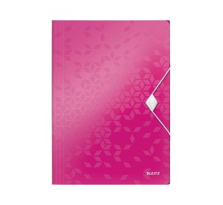 carp. gomas leitz wow a4 3sol. pp fucsia 45990123