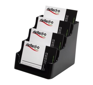 portatarjetas deflecto sob.4 compart. 70404