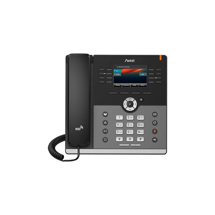 telefono ip axtel ax-500w 12 sip lines poe hd sound 3.5 display color