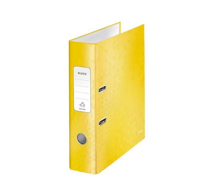 archivador leitz wow 180Âº a4 80mm amarillo
