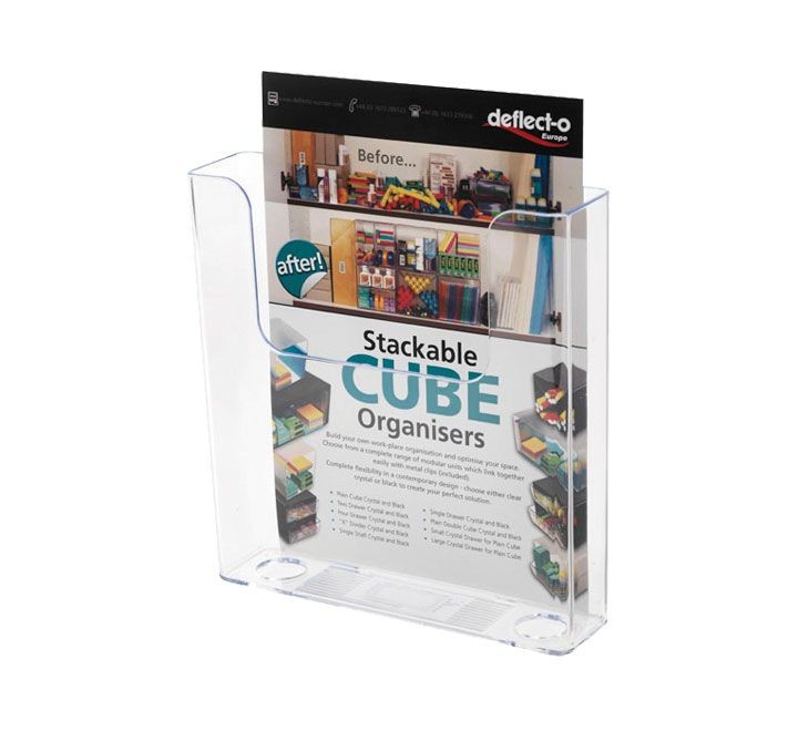 expositor mural deflecto folletos a5 76301