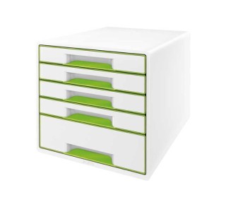 buc leitz wow dual verde/blanco 5caj. 52142054