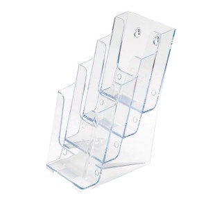 expositor vert. deflecto 4posic.1/3 a4 77701