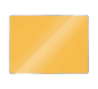 pizarra cristal leitz cosy 60x40cm amarillo
