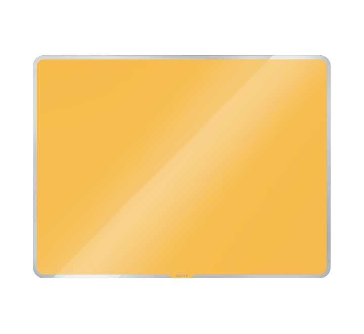 pizarra cristal leitz cosy 60x40cm amarillo