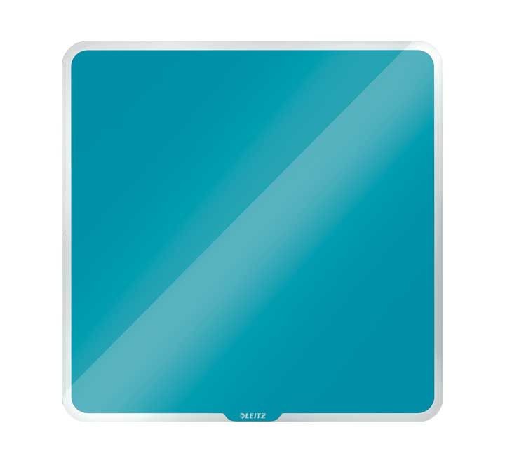 pizarra cristal leitz cosy 45x45cm azul