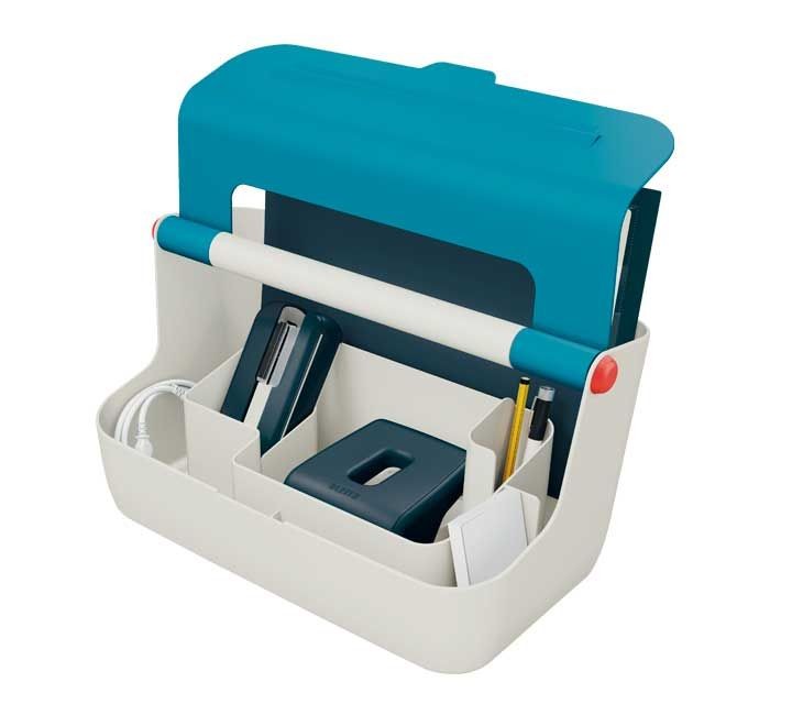 caja almacen. leitz cosy portatil azul