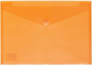 carchivo sobre polipropileno folio solapa c/broche plastico naranja carchivo 342k52