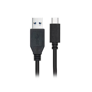 nanocable cable nanocable usb 3.1 gen2 10gbps 3a tipo usb - c - m - a - m negro 0.5 m