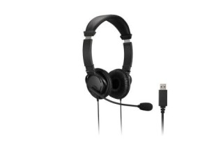 auriculares hi-fi usb con microfono y control volumen  kensington k33065ww