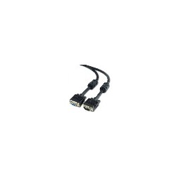 Cable Vga M/h Mcoax 2m Bk Ferr