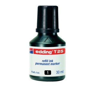 bote tinta edding 30ml negro