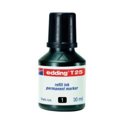 Bote Tinta Edding 30ml Negro