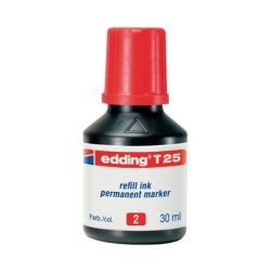 Bote Tinta Edding 30ml Rojo