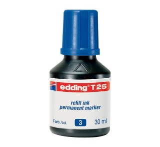 bote tinta edding 30ml azul