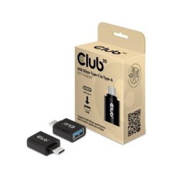 adaptador usb-c 3.1  a usb-a 3.0  club3d m h adaptador usb tipo c a usb tipo a 5gbps m h