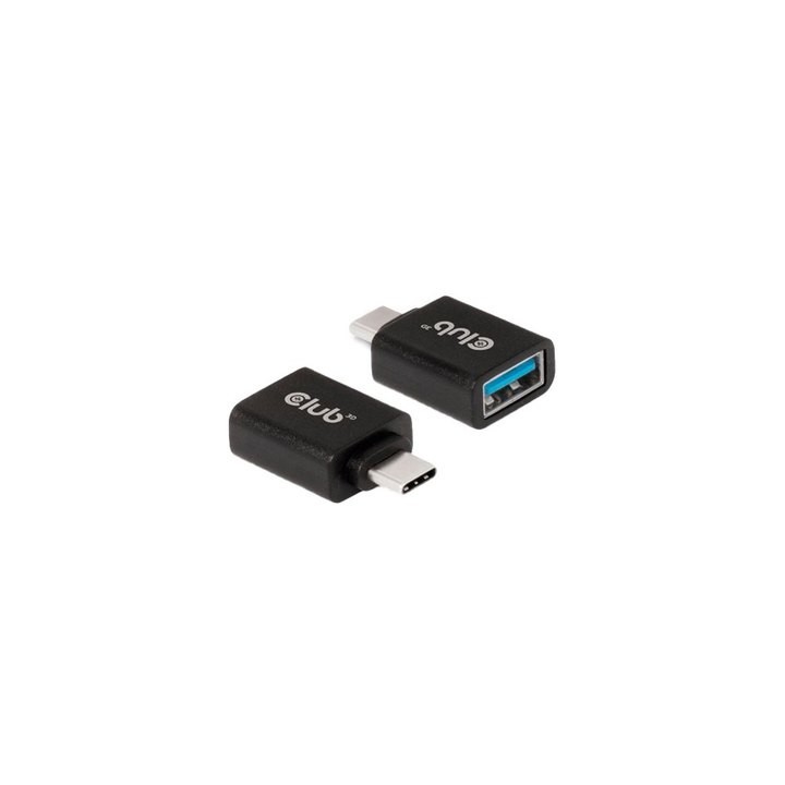 adaptador usb-c 3.1  a usb-a 3.0  club3d m h adaptador usb tipo c a usb tipo a 5gbps m h