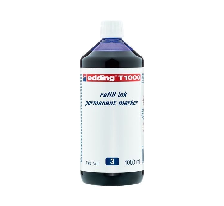 bote tinta edding 1000ml azul