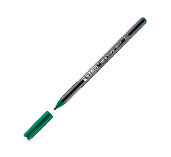 rotulador edding 1300-04 pta. redonda 2mm verde