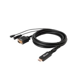 video splitter club3d  4 puertos hdmi 4k 60hz uhd
