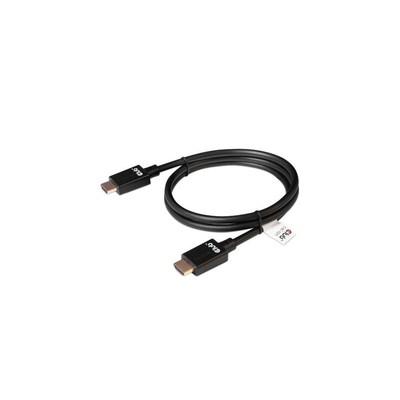 cable certificado hdmi club3d 1m ultra alta velocidad 4k120hz  8k60hz 48gb m m 1m