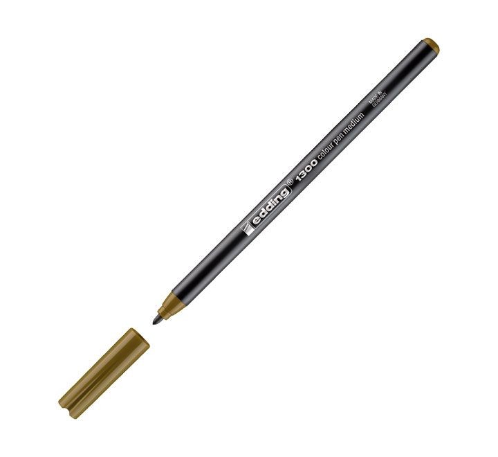 rotulador edding 1300-27 2mm marron oliva