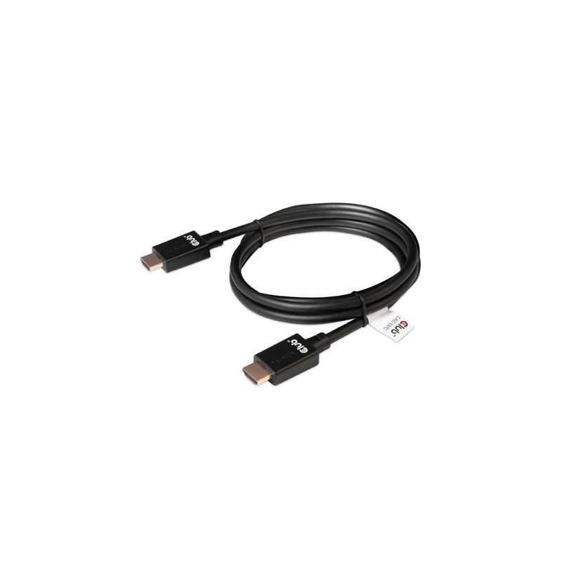 cable certificado hdmi club3d 1.5m ultra alta velocidad 4k120hz 8k60hz 48gb m m 1,5m