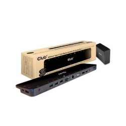 docking 15 en 1 club3d usb c altmode  100w triple pantalla , carga pd 100 vatios