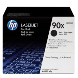 hp toner hp 90x pack 2 negro