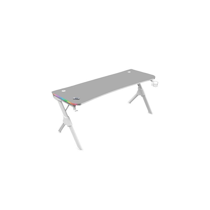 mars gaming mesa mars gaming mgdxlrgbw blanco 160cm