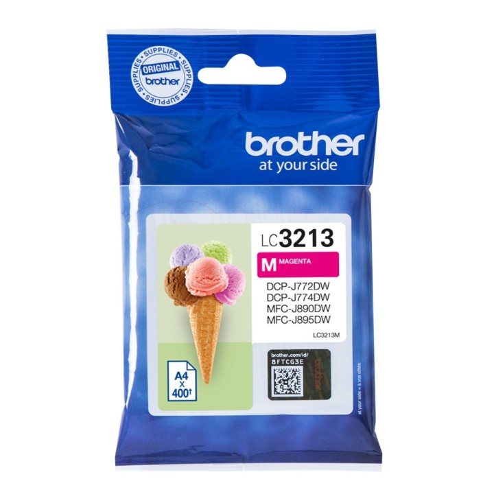 brother cartucho tinta brother lc3213m magena 400 paginas