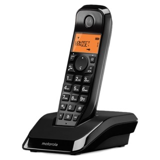 motorola telefono fijo motorola inalambrico s1201 negro