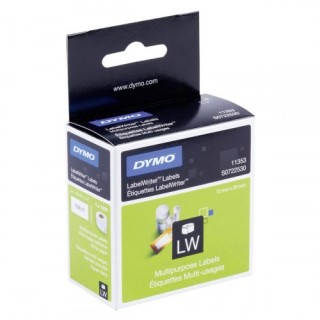 dymo rollo etiquetas labelwriter 13x25mm blanco dymo s0722530