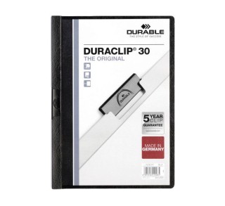 carp pinza durable duraclip 30h a4 negro