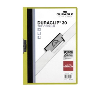 carp pinza durable duraclip 30h a4 verde