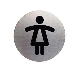 pictograma durable red. 83mm wc senoras