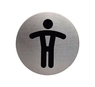pictograma durable red. 83mm wc caballeros
