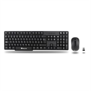 ngs kit teclado + mouse raton ngs euphoria kit wireless inalambrico