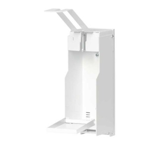 dispensador gel desinf. durable pared blanco
