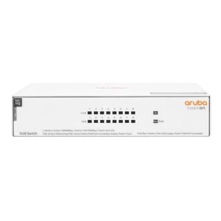 aruba instant on 1430 8xgbe poe switch 64w