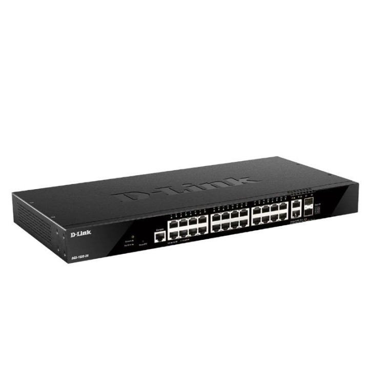 d-link dgs-1520-28/e switch 24xgbe 2x10gbe 2xsfp+