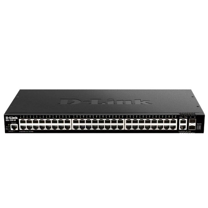 d-link dgs-1520-52/e switch 48xgbe 2x10gbe 2xsfp+