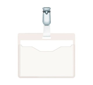 identificador durable c/clip transp. 60x90mm