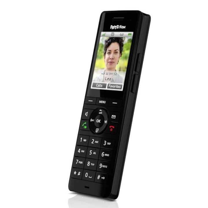 fritz fon x6 telefono inalamb.dect negro