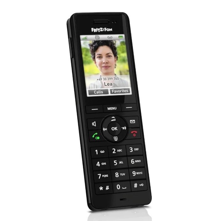 fritz fon x6 telefono inalamb.dect negro
