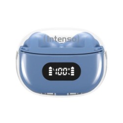 intenso  buds plus auriculares tws anc+enc  azul
