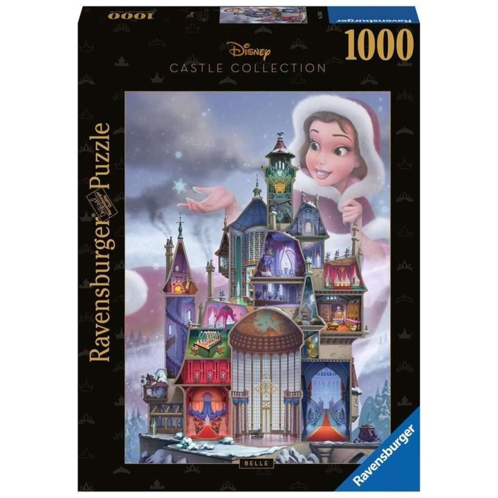 ravensburger puzzle ravensburger disney castles -  bella 1000 piezas