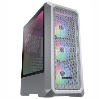 cougar caja semitorre  archon 2 mesh rgb blanco to