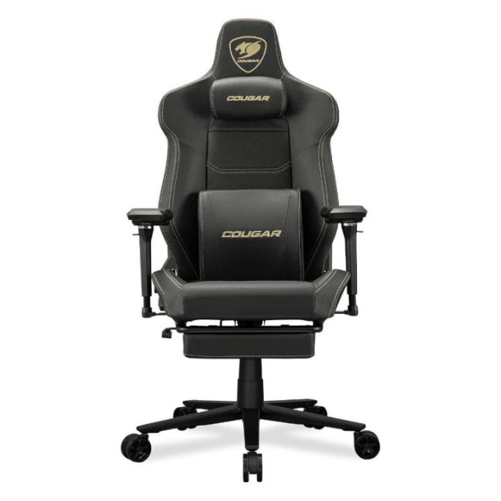 cougar silla gaming armor evo s gold